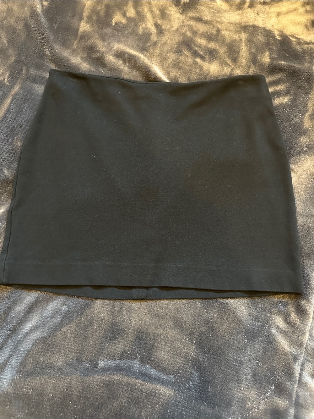 Express Black Stretch Mini Skirt